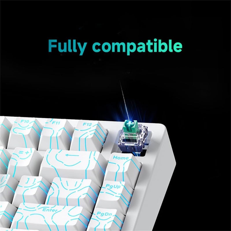 KAILH HyperMyth Magnetic Keyboard Switch Quick Trigger Gaming and Esports Specific RGB Linear Switches (8) - Image 5